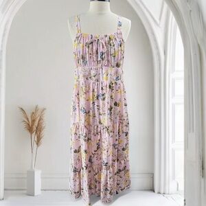 INC Women's pink floral dress size 12 NWT